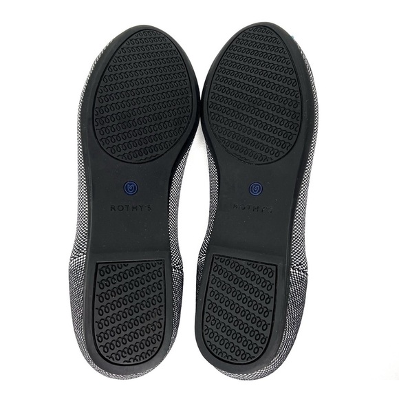 Rothy’s The Flat Birdseye Gray Women’s Shoe Size 10 Round Toe Shoes Recycled EUC - Picture 7 of 14